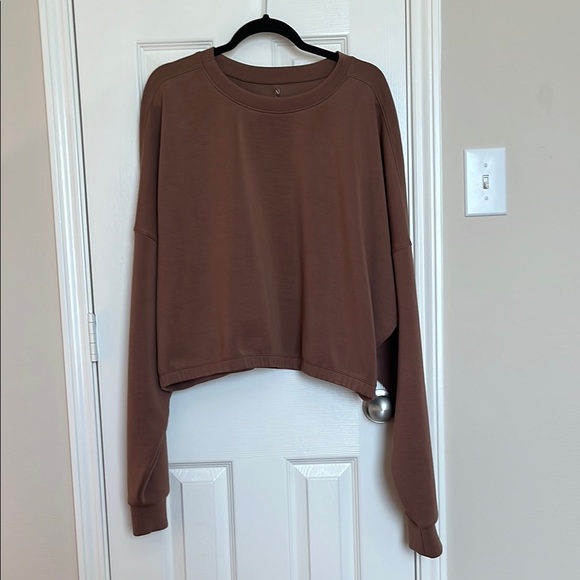 Buff Bunny Luxe Crop Sweatshirt - Picture 2 of 10